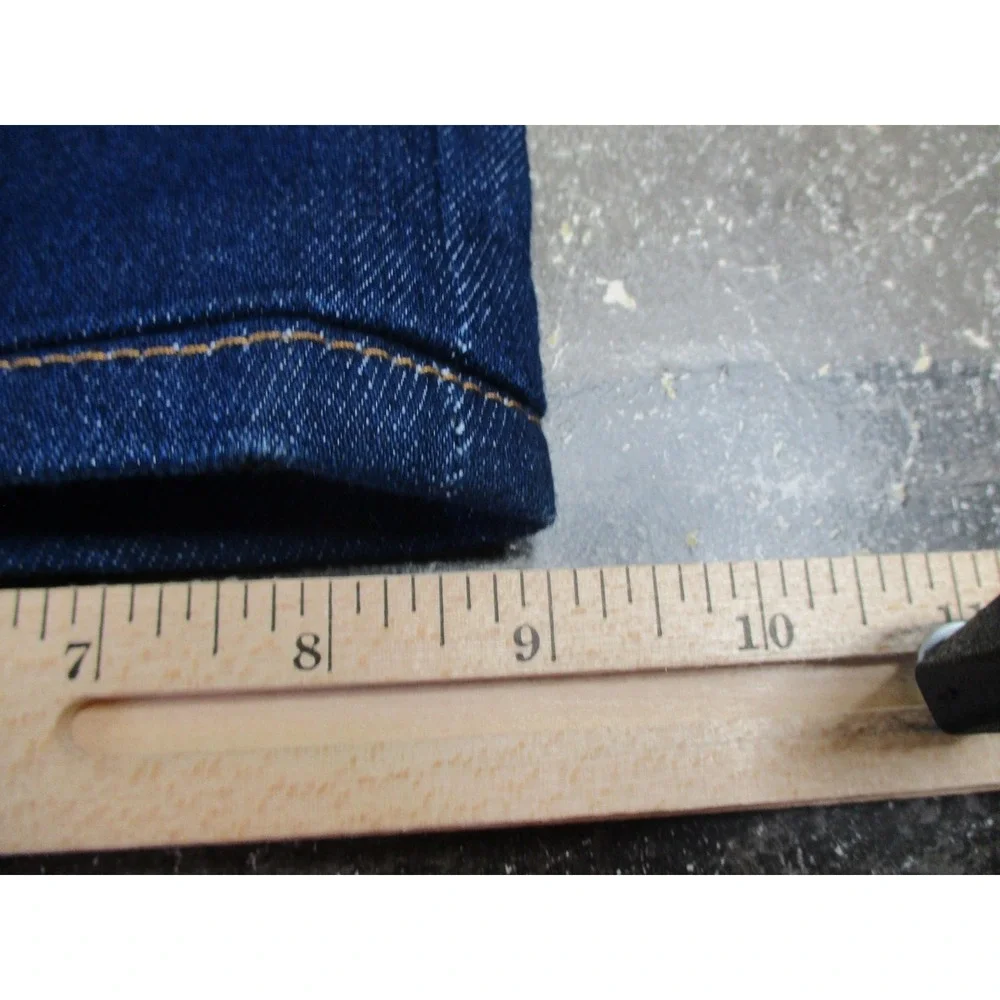 Levis 517 Jeans Mens 32x36 Fits 34x30 Blue Bootcut Classic Dark Wash Denim